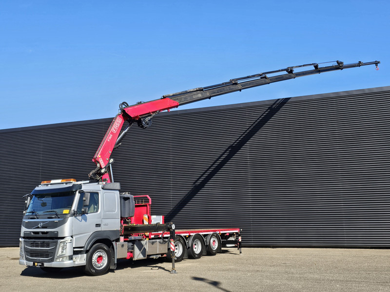 Volvo FM 460 8x4-4 / FASSI 36.5 t/m -8 x EXTENSION + WINCH - Planbil, Kranbil: bilde 1 Volvo FM 460 8x4-4 / FASSI 36.5 t/m -8 x EXTENSION + WINCH - Planbil, Kranbil: bilde 1