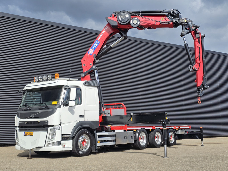 Planbil, Kranbil Volvo FM 500 8x4*4 / HMF 5020 K6 + JIB K4 / CRANE - KRAN: bilde 6