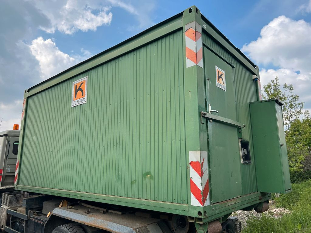 Büro Container mit Heizung Licht Tisch Schränke - Krokløfter/ Liftdumper: bilde 4 Büro Container mit Heizung Licht Tisch Schränke - Krokløfter/ Liftdumper: bilde 4
