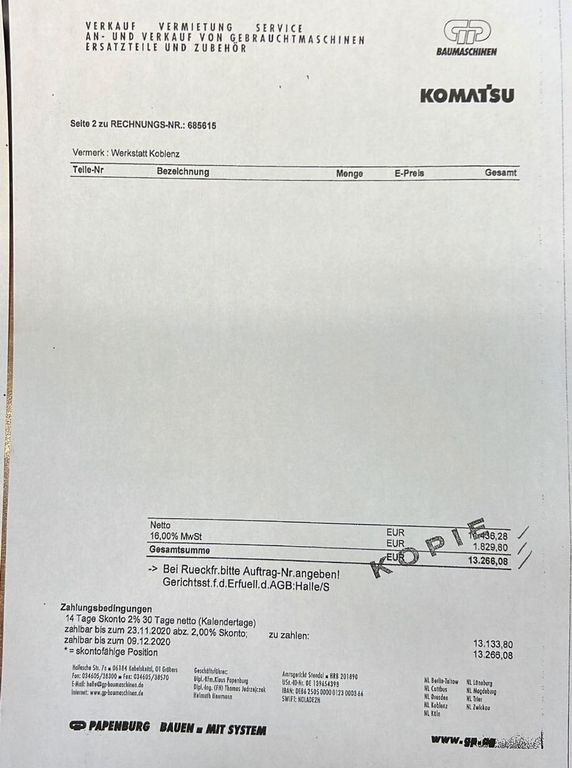 Komatsu PC228USLC 23200 Kg 107 Kw Komatsu PC228USLC 23200 Kg 107 Kw - Beltegraver: bilde 5 Komatsu PC228USLC 23200 Kg 107 Kw Komatsu PC228USLC 23200 Kg 107 Kw - Beltegraver: bilde 5