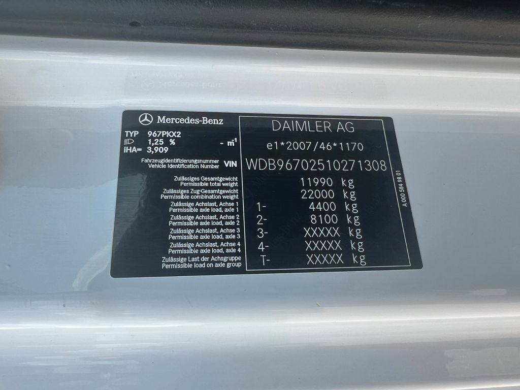 Mercedes-Benz 1221 4X2 offene Pritsche Mercedes-Benz 1221 4X2 offene Pritsche - Planbil: bilde 3 Mercedes-Benz 1221 4X2 offene Pritsche Mercedes-Benz 1221 4X2 offene Pritsche - Planbil: bilde 3