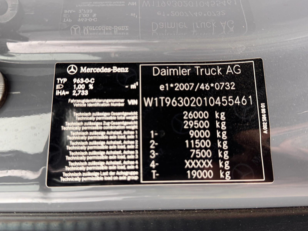 Mercedes-Benz 2540 6X2 Plateau 8,60 Meter lang Top Zustand - Tømmerbil: bilde 3 Mercedes-Benz 2540 6X2 Plateau 8,60 Meter lang Top Zustand - Tømmerbil: bilde 3