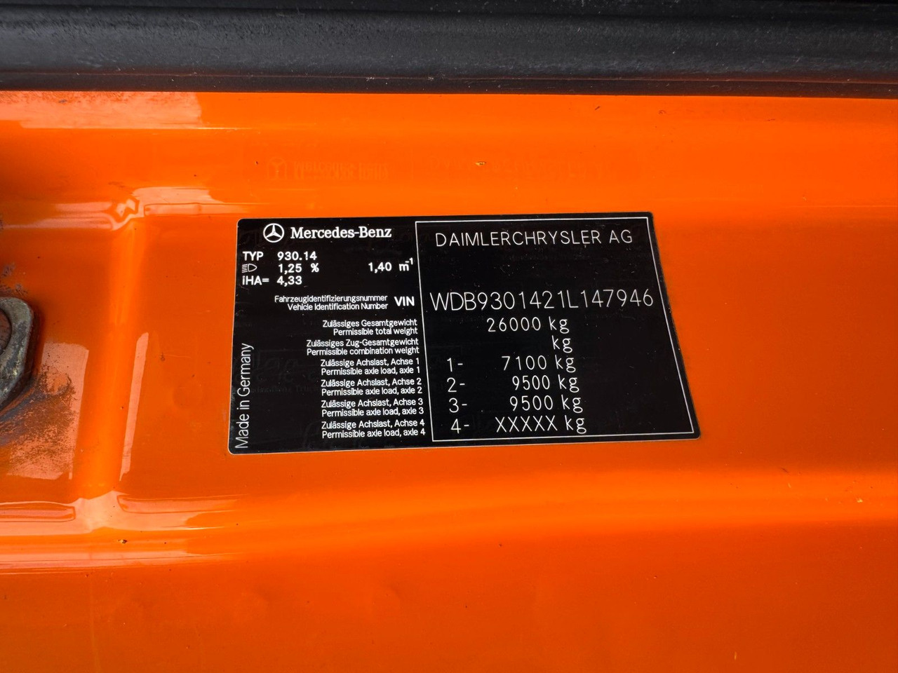 Mercedes-Benz 2646 6X4 Hellmers Saug Druck Spülwagen Retarder - Vakuum lastebil: bilde 4 Mercedes-Benz 2646 6X4 Hellmers Saug Druck Spülwagen Retarder - Vakuum lastebil: bilde 4