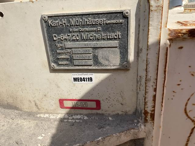 Muhlhauser PMT 4000 - Betongbil: bilde 5 Muhlhauser PMT 4000 - Betongbil: bilde 5