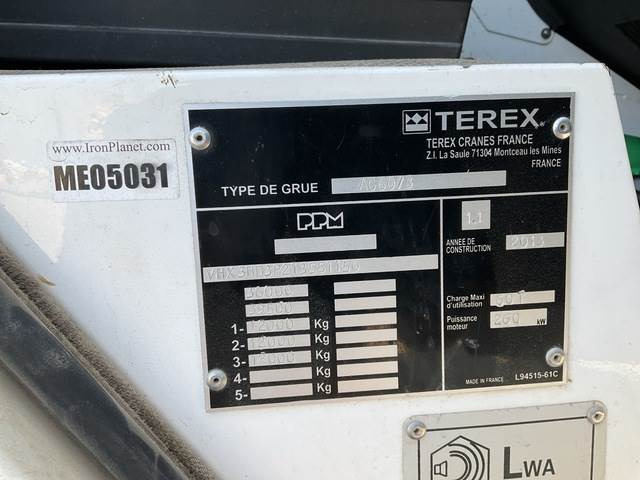 Terex AC60/3 - Allterrengkran: bilde 5 Terex AC60/3 - Allterrengkran: bilde 5