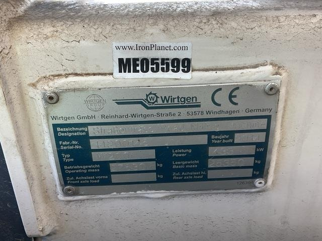 Wirtgen W200i - Asfaltfres: bilde 5 Wirtgen W200i - Asfaltfres: bilde 5