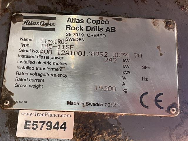 Atlas Copco Flexiroc T45-11SF - Borustyr: bilde 5 Atlas Copco Flexiroc T45-11SF - Borustyr: bilde 5