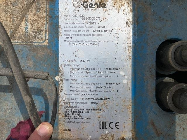 Genie GS1932 - Sakselift: bilde 5 Genie GS1932 - Sakselift: bilde 5