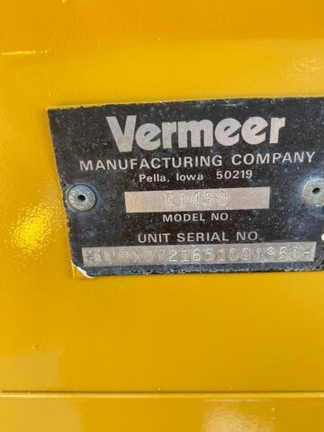 Vermeer RT450 - Grøftegraver: bilde 5 Vermeer RT450 - Grøftegraver: bilde 5