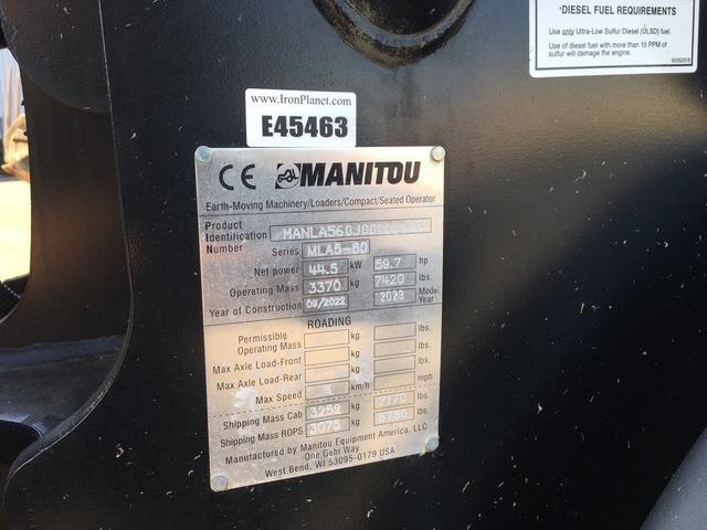 Manitou MLA5-60 H-Z - Hjullaster: bilde 5 Manitou MLA5-60 H-Z - Hjullaster: bilde 5