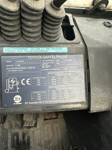 Toyota 02-7FDF25 - Dieseltruck: bilde 5 Toyota 02-7FDF25 - Dieseltruck: bilde 5