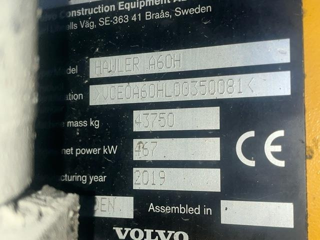 Volvo A60H - Rammestyrt dumper: bilde 5 Volvo A60H - Rammestyrt dumper: bilde 5