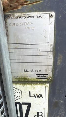 Atlas Copco Y35 - Luftkompressor: bilde 5 Atlas Copco Y35 - Luftkompressor: bilde 5