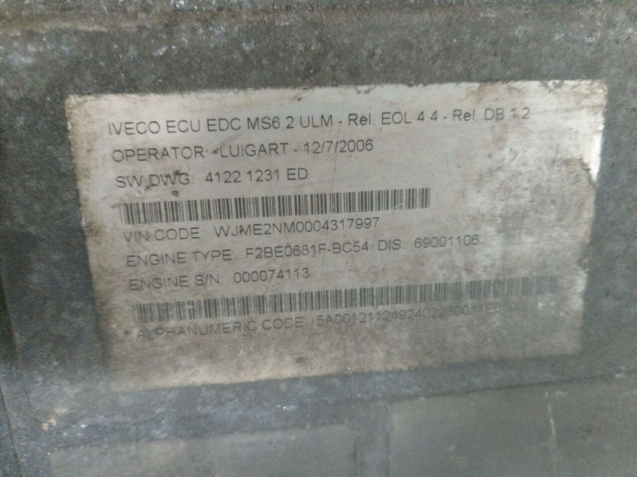 IVECO Cursor 8 F2BE0681F - Motor for Lastebil: bilde 1 IVECO Cursor 8 F2BE0681F - Motor for Lastebil: bilde 1