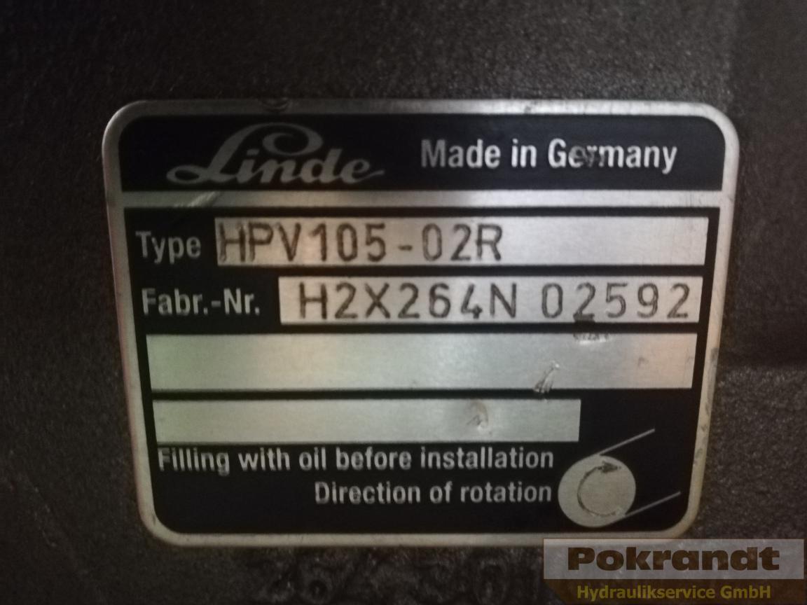 Linde HPV 105 02R HPV 105-02R - Hydraulisk pumpe: bilde 2 Linde HPV 105 02R HPV 105-02R - Hydraulisk pumpe: bilde 2