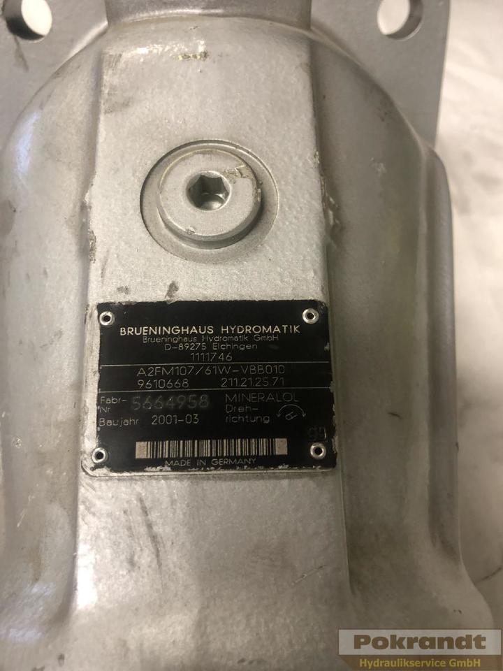 Rexroth A2FM107/61W - Hydraulisk motor: bilde 2 Rexroth A2FM107/61W - Hydraulisk motor: bilde 2