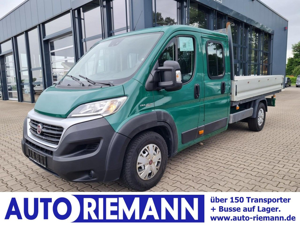 Fiat Ducato 35 Doka L5 Maxi 180 AHK KOMFORT STANDHEIZ - Varebil med plan, Varebil med dobbelt førerhus: bilde 1 Fiat Ducato 35 Doka L5 Maxi 180 AHK KOMFORT STANDHEIZ - Varebil med plan, Varebil med dobbelt førerhus: bilde 1