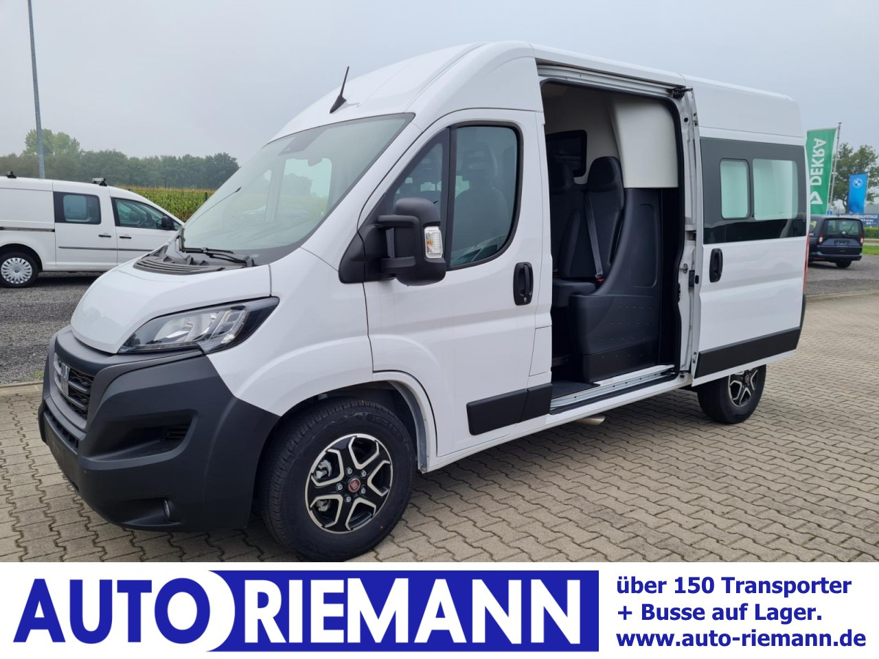 Fiat Ducato 35 Kasten Doka 7-Sitze 2x Schiebetür Maxi L2H2 - Kassebil, Varebil med dobbelt førerhus: bilde 1 Fiat Ducato 35 Kasten Doka 7-Sitze 2x Schiebetür Maxi L2H2 - Kassebil, Varebil med dobbelt førerhus: bilde 1