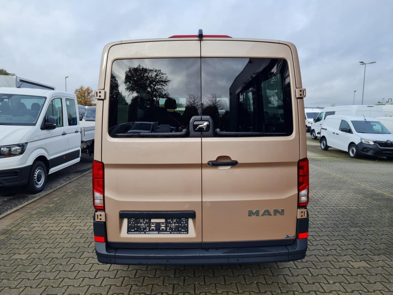 Minibuss, Persontransport Man TGE 3.180 Kombi 9 Sitze ALU ERGO KAMERA LED NAVI LEDER Sonderumbau: bilde 25