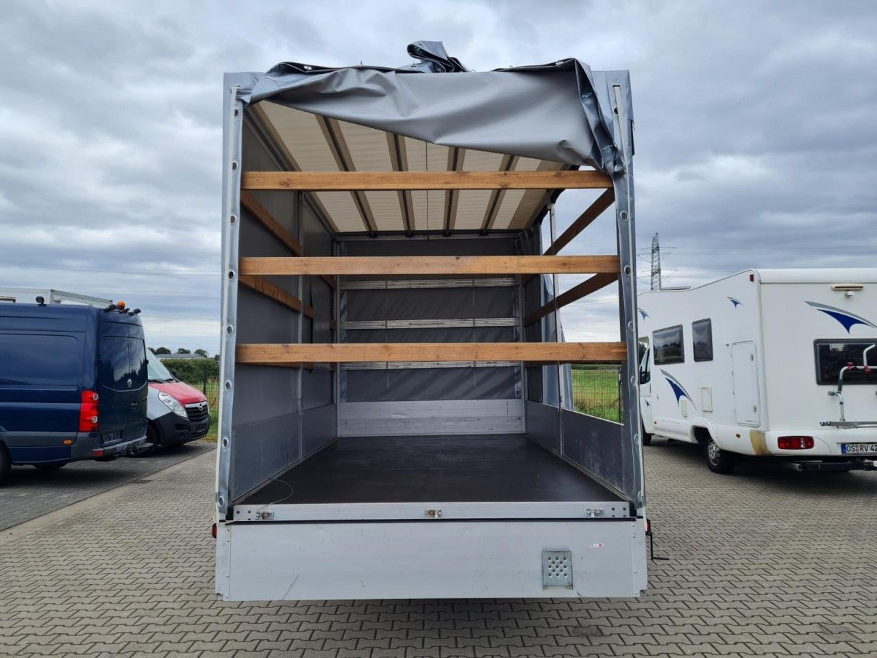 Varebil med kapell Renault Master 3,5t Pritsche Plane Schlafkab. dCi 165 KL: bilde 7