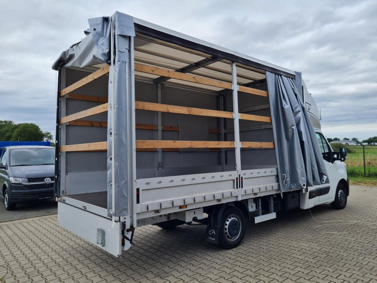Varebil med kapell Renault Master 3,5t Pritsche Plane Schlafkab. dCi 165 KL: bilde 17