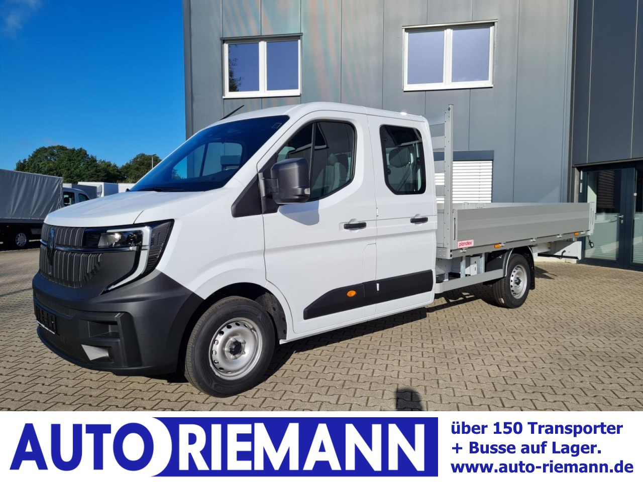 Renault Master New 3,5t Doka dCi 170 L3H1 Lang - Varebil med plan, Varebil med dobbelt førerhus: bilde 1 Renault Master New 3,5t Doka dCi 170 L3H1 Lang - Varebil med plan, Varebil med dobbelt førerhus: bilde 1