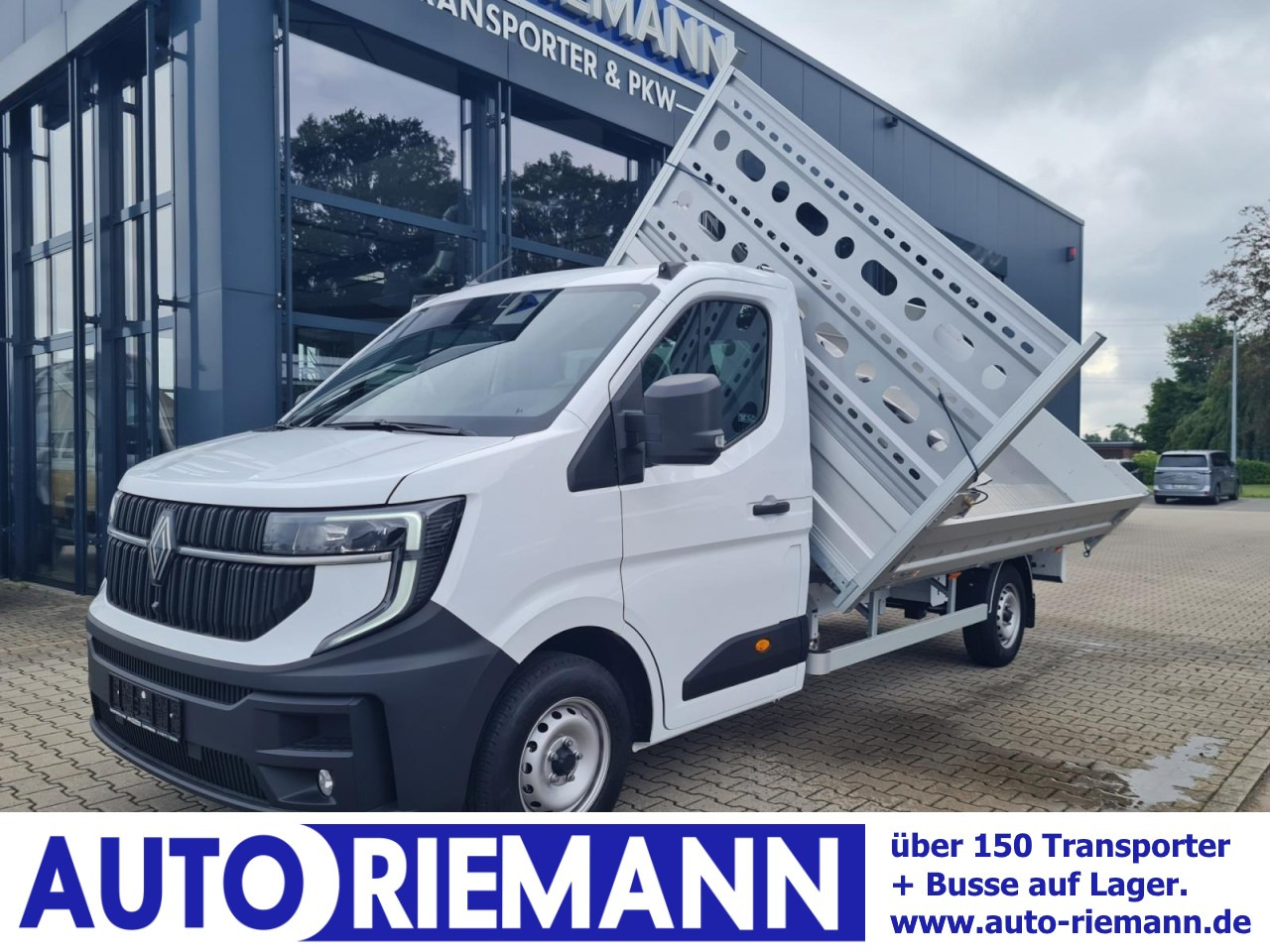 Renault Master New 35 3 Seiten Kipper Klima AHK - Varebil med tipp: bilde 1 Renault Master New 35 3 Seiten Kipper Klima AHK - Varebil med tipp: bilde 1