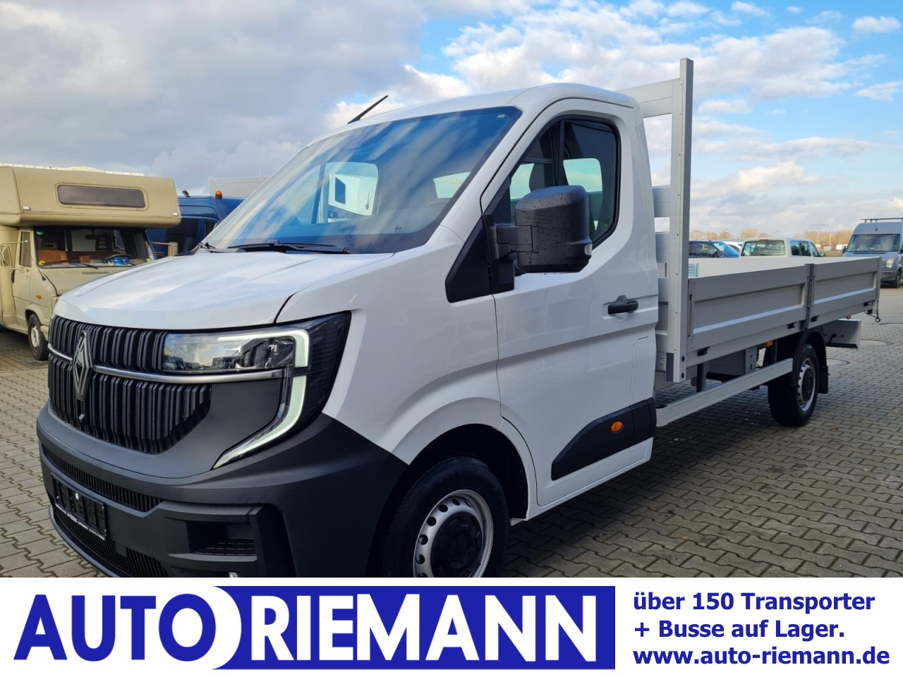 Renault Master New 35 Pritsche DCi 170 lang KLIMA TEMPOMAT - Varebil med plan: bilde 1 Renault Master New 35 Pritsche DCi 170 lang KLIMA TEMPOMAT - Varebil med plan: bilde 1