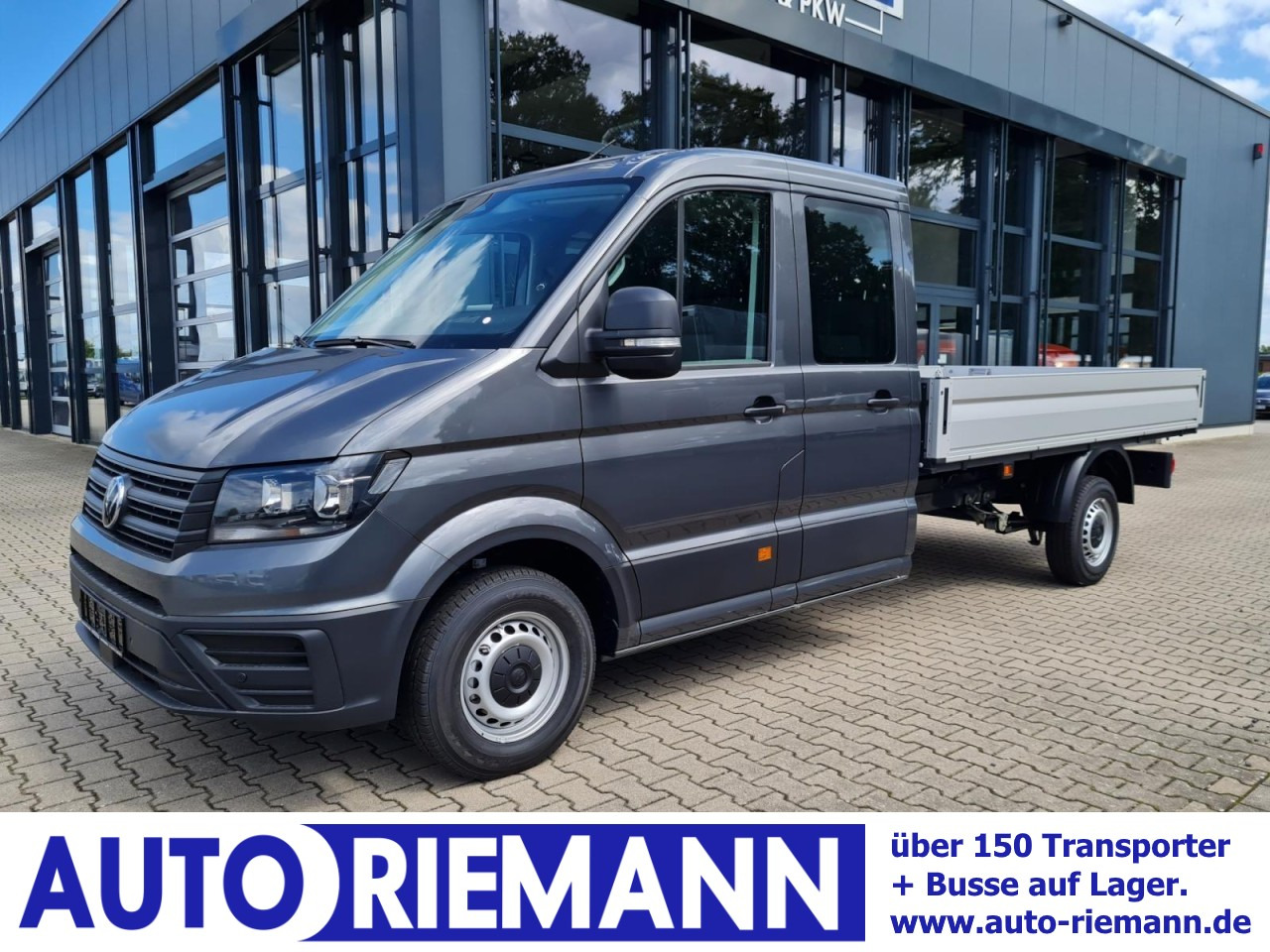 Volkswagen Crafter 35 DOKA 7-Sitze Maxi L4 KLIMA TEMPOMAT - Varebil med plan, Varebil med dobbelt førerhus: bilde 1 Volkswagen Crafter 35 DOKA 7-Sitze Maxi L4 KLIMA TEMPOMAT - Varebil med plan, Varebil med dobbelt førerhus: bilde 1