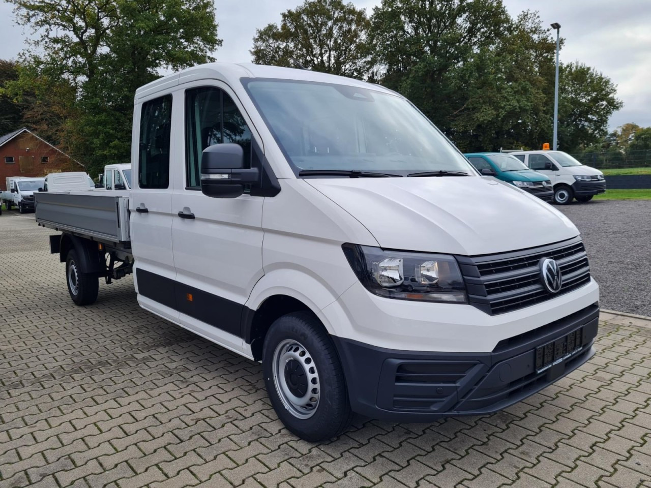 Volkswagen Crafter 35 Doka TDI Pritsche L4 AHK Komfortsitz - Varebil med plan, Varebil med dobbelt førerhus: bilde 3 Volkswagen Crafter 35 Doka TDI Pritsche L4 AHK Komfortsitz - Varebil med plan, Varebil med dobbelt førerhus: bilde 3
