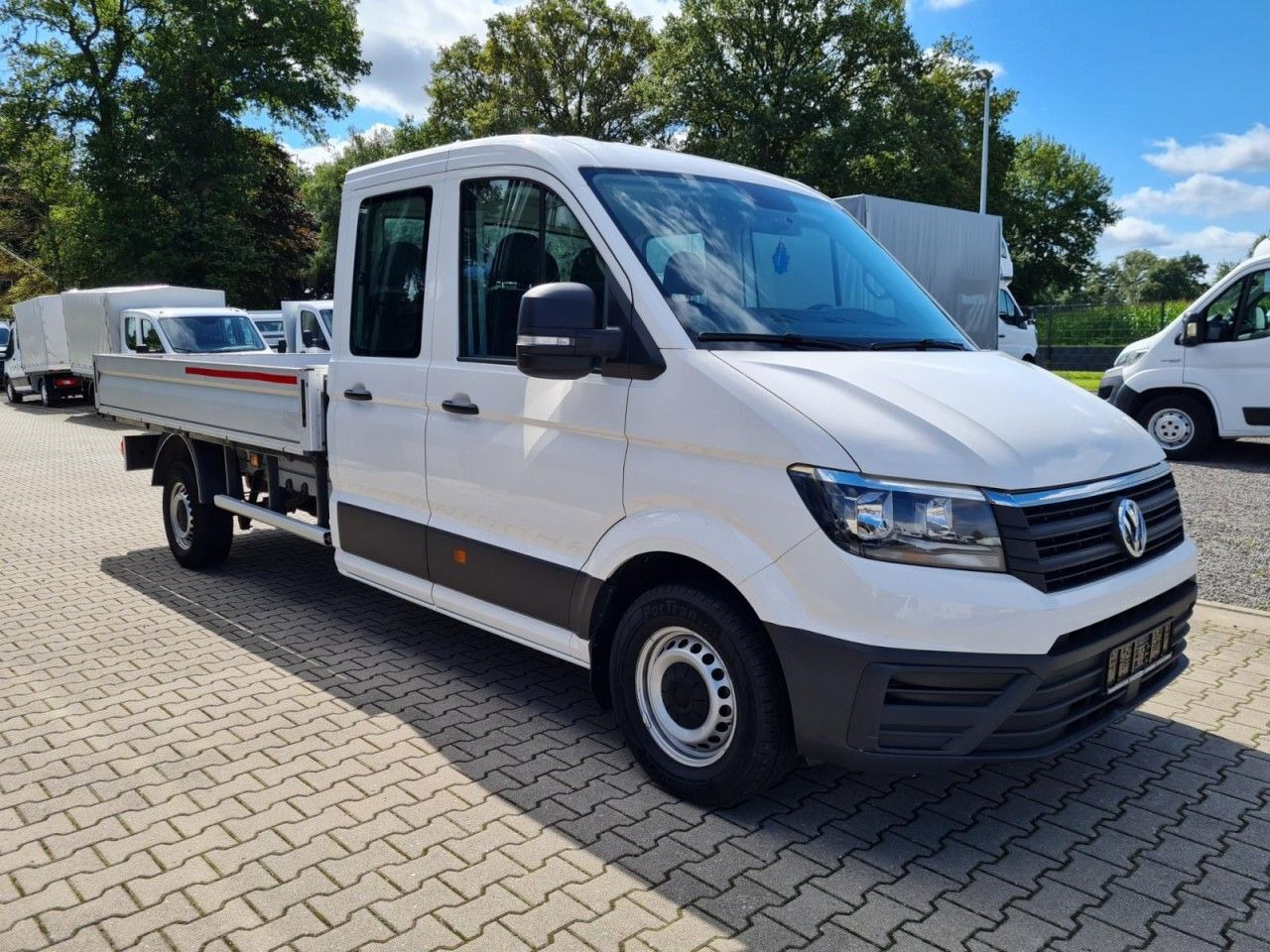 Volkswagen Crafter 35 Doka lang RWD AHK - 3.5to KLIMA TEMPO - Varebil med plan, Varebil med dobbelt førerhus: bilde 4 Volkswagen Crafter 35 Doka lang RWD AHK - 3.5to KLIMA TEMPO - Varebil med plan, Varebil med dobbelt førerhus: bilde 4