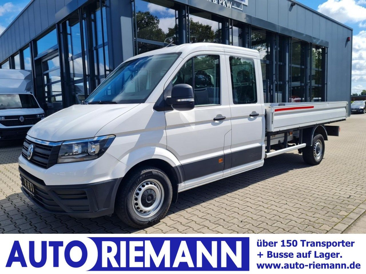 Volkswagen Crafter 35 Doka lang RWD AHK - 3.5to KLIMA TEMPO - Varebil med plan, Varebil med dobbelt førerhus: bilde 1 Volkswagen Crafter 35 Doka lang RWD AHK - 3.5to KLIMA TEMPO - Varebil med plan, Varebil med dobbelt førerhus: bilde 1
