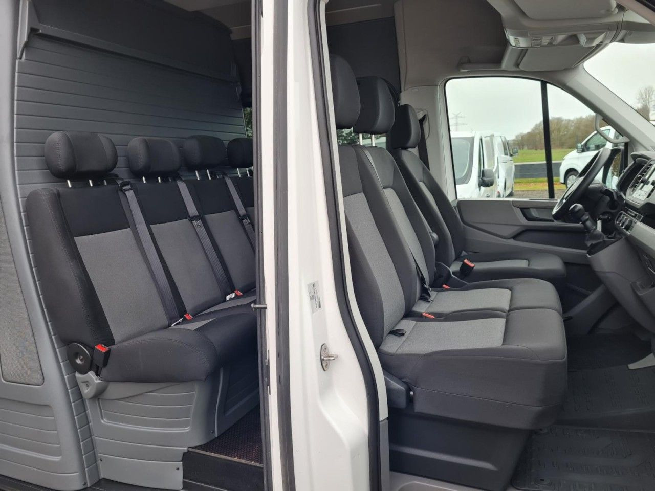 Kassebil, Varebil med dobbelt førerhus Volkswagen Crafter 35 Kasten 4MOTION L4H3 Plus Doka 7-Sitze: bilde 10