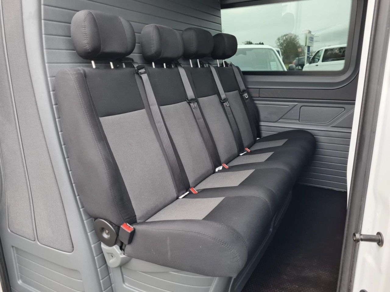 Kassebil, Varebil med dobbelt førerhus Volkswagen Crafter 35 Kasten 4MOTION L4H3 Plus Doka 7-Sitze: bilde 11