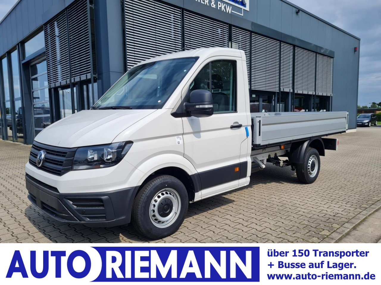Volkswagen Crafter 35 Pritsche TDi MR L3 KLIMA TEMPOMAT - Varebil med plan: bilde 1 Volkswagen Crafter 35 Pritsche TDi MR L3 KLIMA TEMPOMAT - Varebil med plan: bilde 1