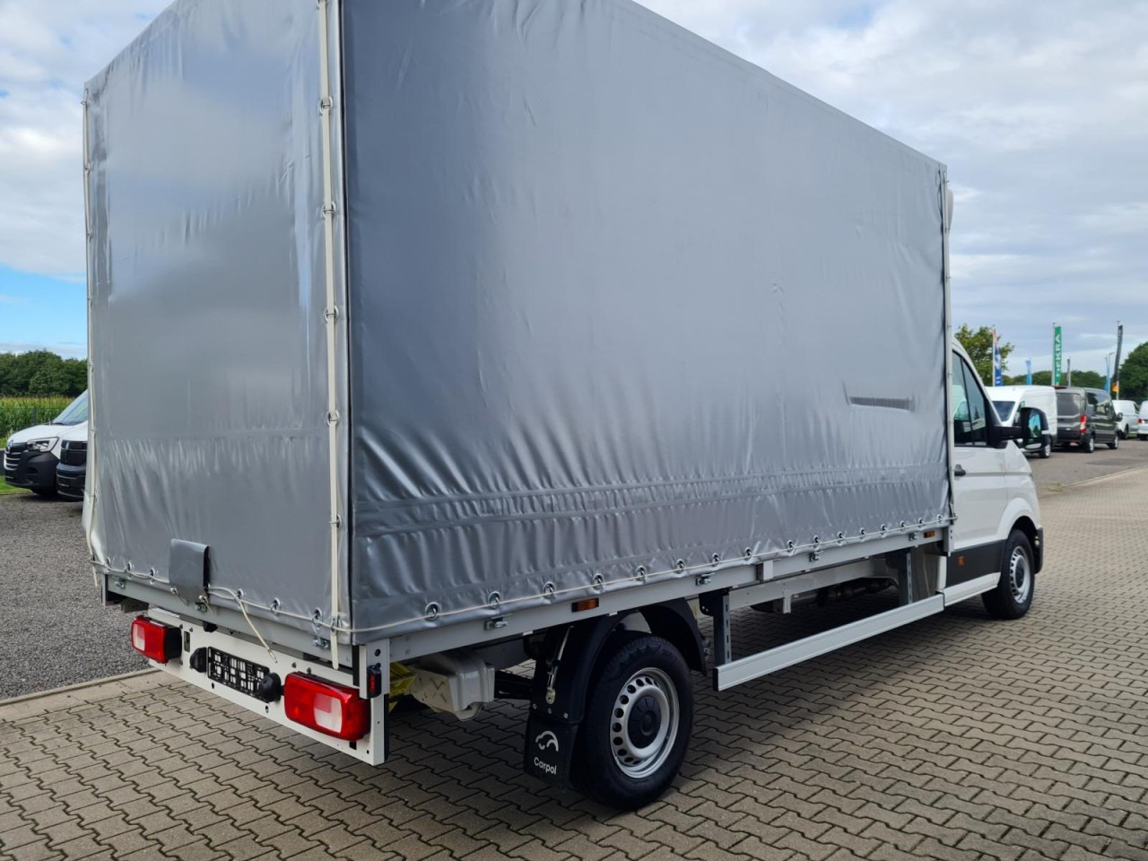 Volkswagen Crafter 35 TDI Pritsche Schiebe Plane ERGO LED TEMPOMAT - Varebil med kapell: bilde 4 Volkswagen Crafter 35 TDI Pritsche Schiebe Plane ERGO LED TEMPOMAT - Varebil med kapell: bilde 4