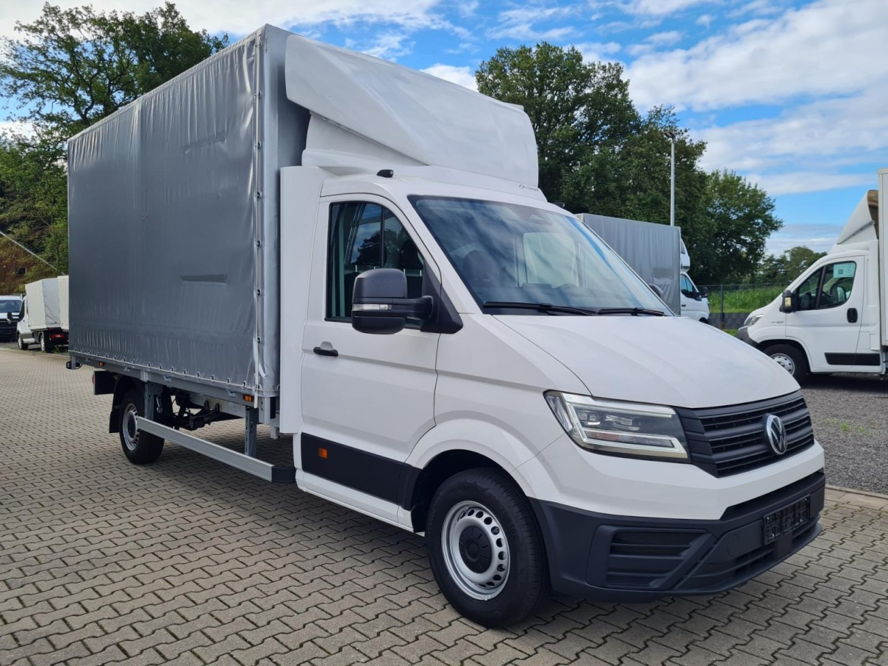 Volkswagen Crafter 35 TDI Pritsche Schiebe Plane ERGO LED TEMPOMAT - Varebil med kapell: bilde 3 Volkswagen Crafter 35 TDI Pritsche Schiebe Plane ERGO LED TEMPOMAT - Varebil med kapell: bilde 3