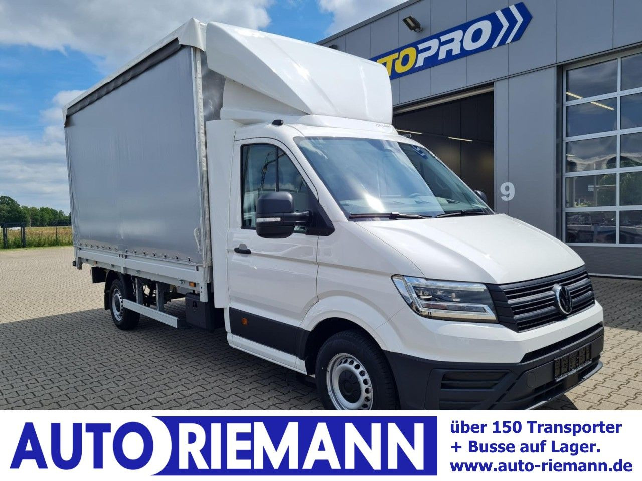 Volkswagen Crafter 35 TDI Pritsche Schiebe Plane LED TEMPOM - Varebil med kapell: bilde 1 Volkswagen Crafter 35 TDI Pritsche Schiebe Plane LED TEMPOM - Varebil med kapell: bilde 1