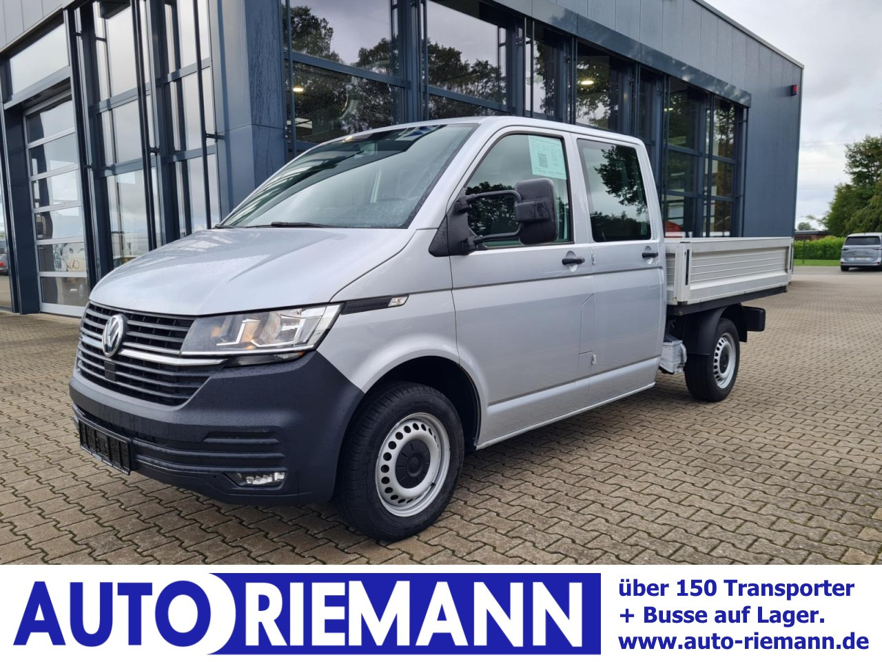 Volkswagen T6.1 Doka Pritsche Plane 6-Sitze Klima Komfort - Varebil med plan, Varebil med dobbelt førerhus: bilde 1 Volkswagen T6.1 Doka Pritsche Plane 6-Sitze Klima Komfort - Varebil med plan, Varebil med dobbelt førerhus: bilde 1
