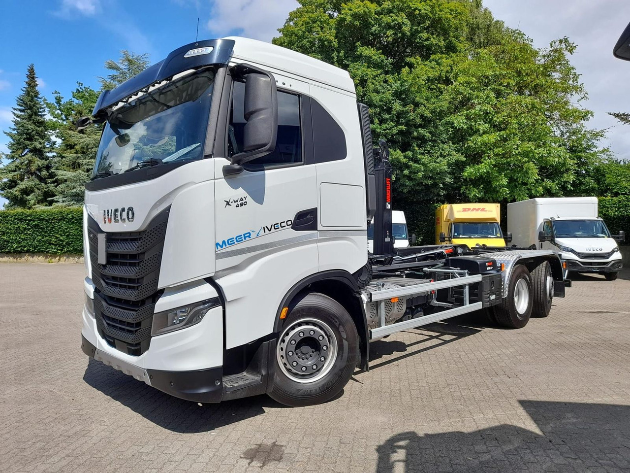 Iveco AD280X46Y/PS ON HIAB 490PS Lenk-Lift - Tippbil: bilde 1 Iveco AD280X46Y/PS ON HIAB 490PS Lenk-Lift - Tippbil: bilde 1