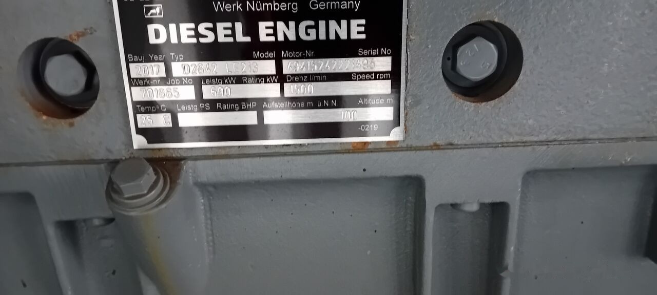 Ny Elektrisk generator MAN Agregat Prądotwórczy Generator Stamford MAN DIESEL 640 kw 800: bilde 25