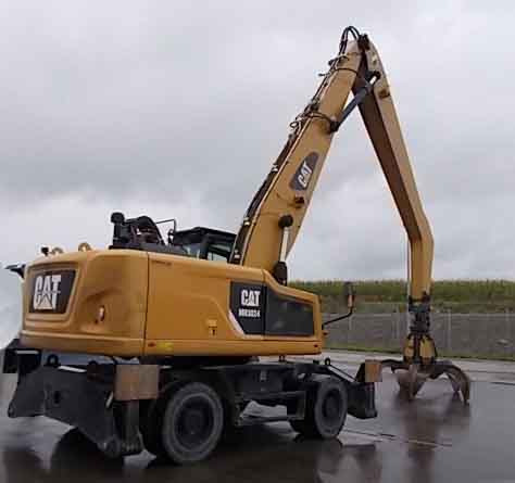 Caterpillar MH3024 – Material handler / Umschlagbagger - Gravemaskin: bilde 1 Caterpillar MH3024 – Material handler / Umschlagbagger - Gravemaskin: bilde 1