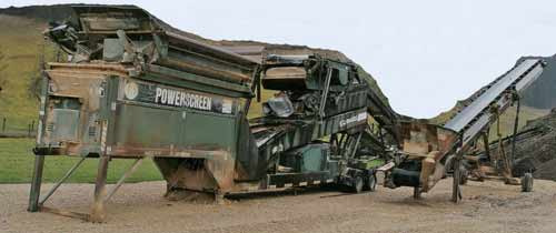 Powerscreen Commander 1400 – Wheel-mobile screening plant / Radmobile Siebanlage - Sikteverk: bilde 1 Powerscreen Commander 1400 – Wheel-mobile screening plant / Radmobile Siebanlage - Sikteverk: bilde 1