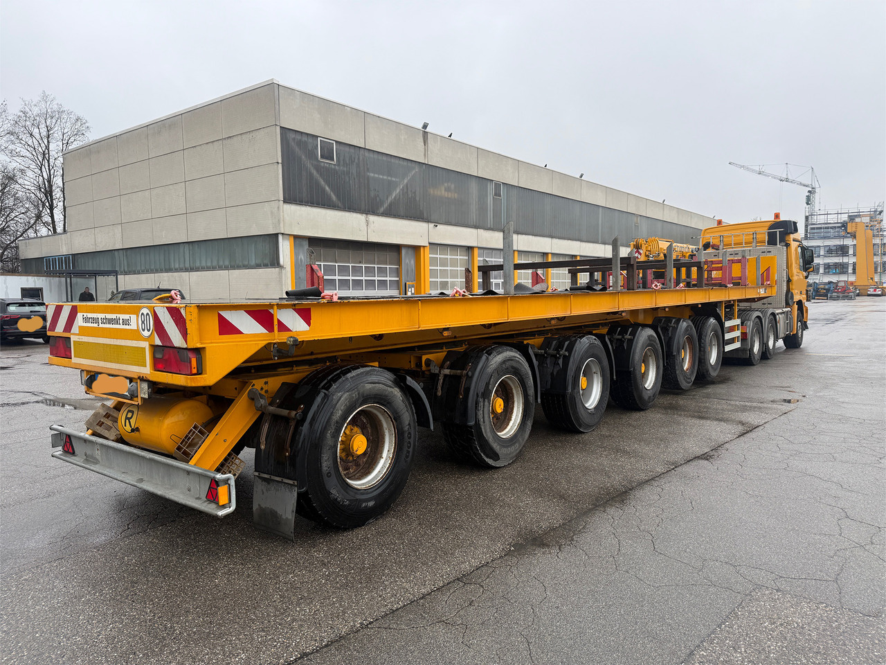 ES-GE 6 Achs Ballastauflieger 4x gelenkt 2x Lift - Åpen semitrailer: bilde 2 ES-GE 6 Achs Ballastauflieger 4x gelenkt 2x Lift - Åpen semitrailer: bilde 2