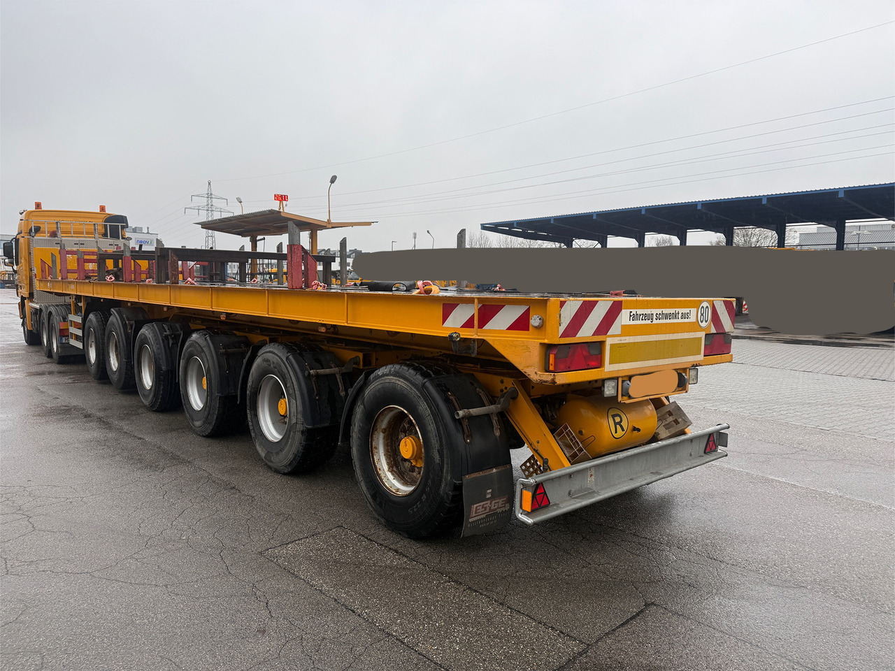 ES-GE 6 Achs Ballastauflieger 4x gelenkt 2x Lift - Åpen semitrailer: bilde 3 ES-GE 6 Achs Ballastauflieger 4x gelenkt 2x Lift - Åpen semitrailer: bilde 3