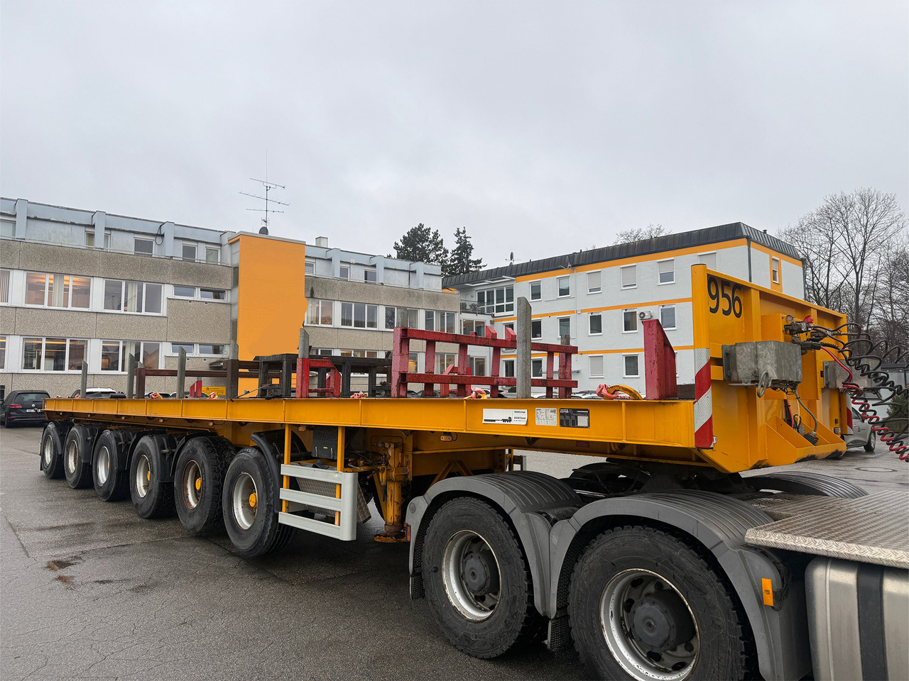 ES-GE 6 Achs Ballastauflieger 4x gelenkt 2x Lift - Åpen semitrailer: bilde 4 ES-GE 6 Achs Ballastauflieger 4x gelenkt 2x Lift - Åpen semitrailer: bilde 4