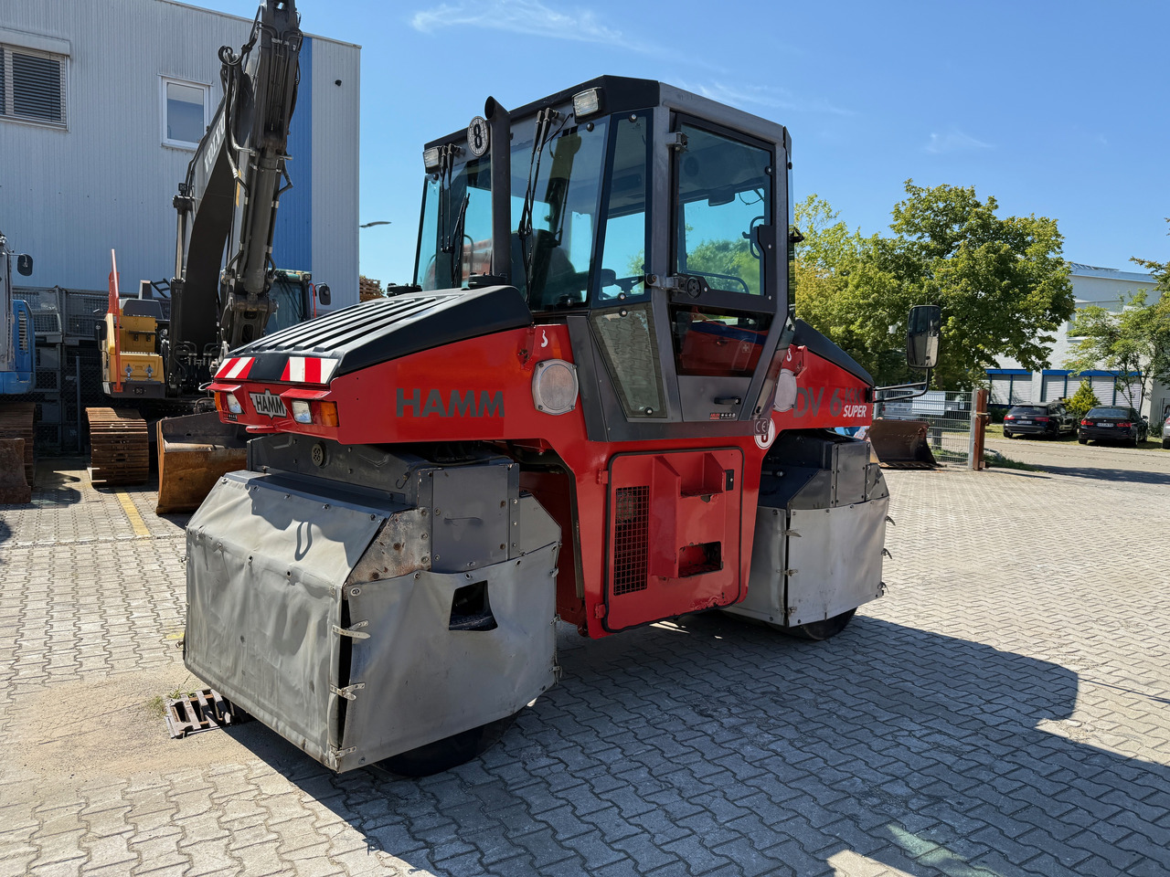 Hamm DV6 KK Gummiradwalze - Gummihjuls vals: bilde 4 Hamm DV6 KK Gummiradwalze - Gummihjuls vals: bilde 4