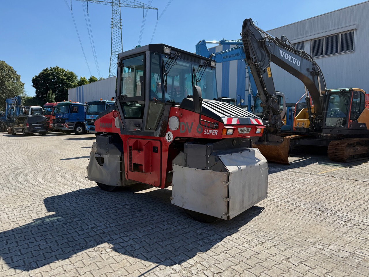 Hamm DV6 KK Gummiradwalze - Gummihjuls vals: bilde 3 Hamm DV6 KK Gummiradwalze - Gummihjuls vals: bilde 3