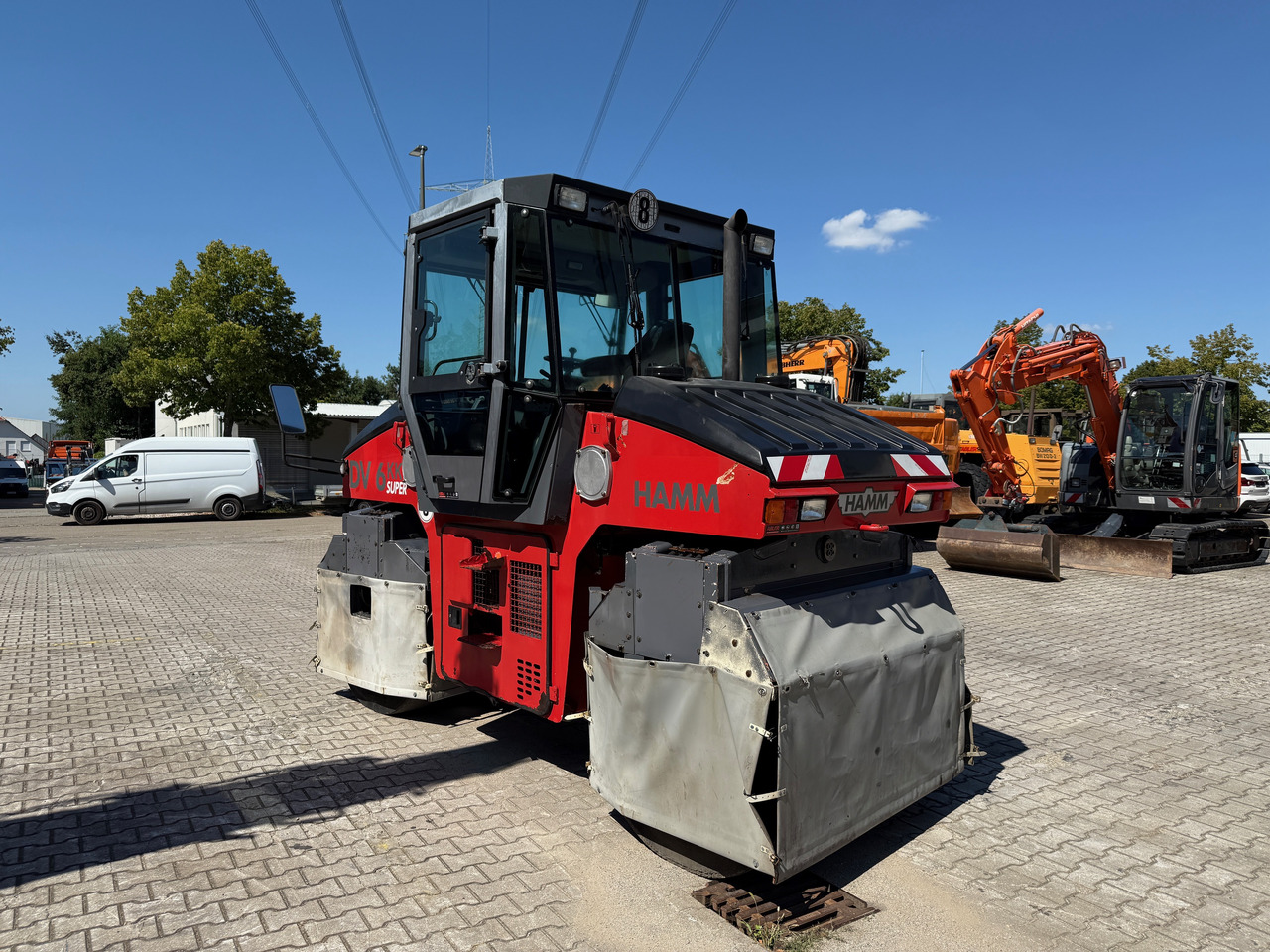 Hamm DV6 KK Gummiradwalze - Gummihjuls vals: bilde 5 Hamm DV6 KK Gummiradwalze - Gummihjuls vals: bilde 5