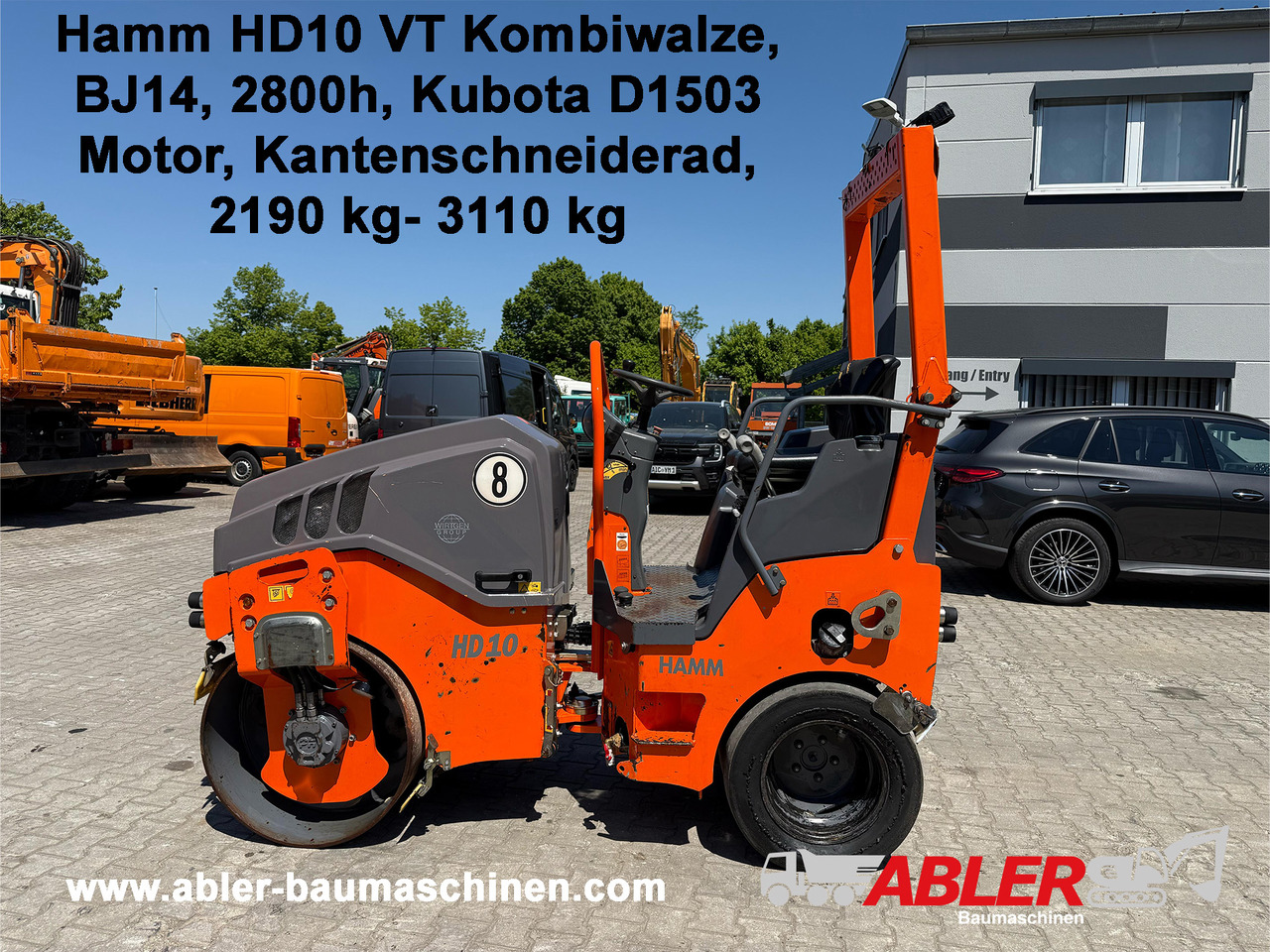 Hamm HD10 VT Kombiwalze - Kombivals: bilde 1 Hamm HD10 VT Kombiwalze - Kombivals: bilde 1